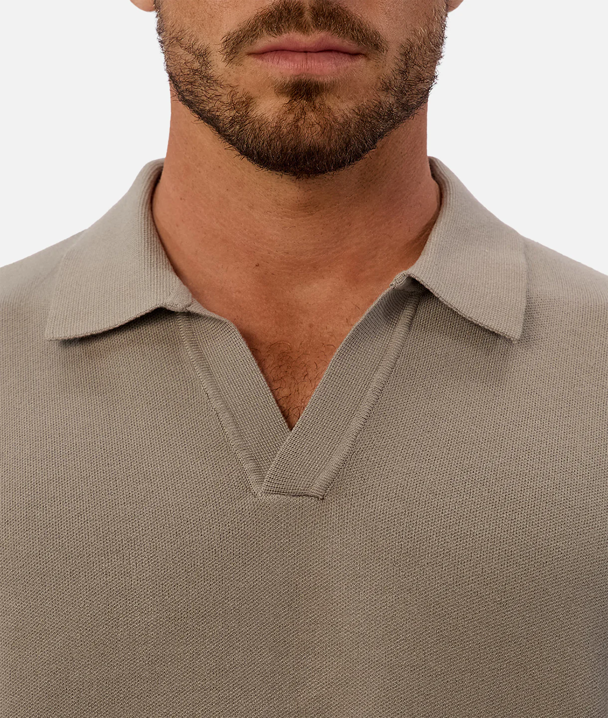 The Wynslow Polo Sweater - Sea Grass