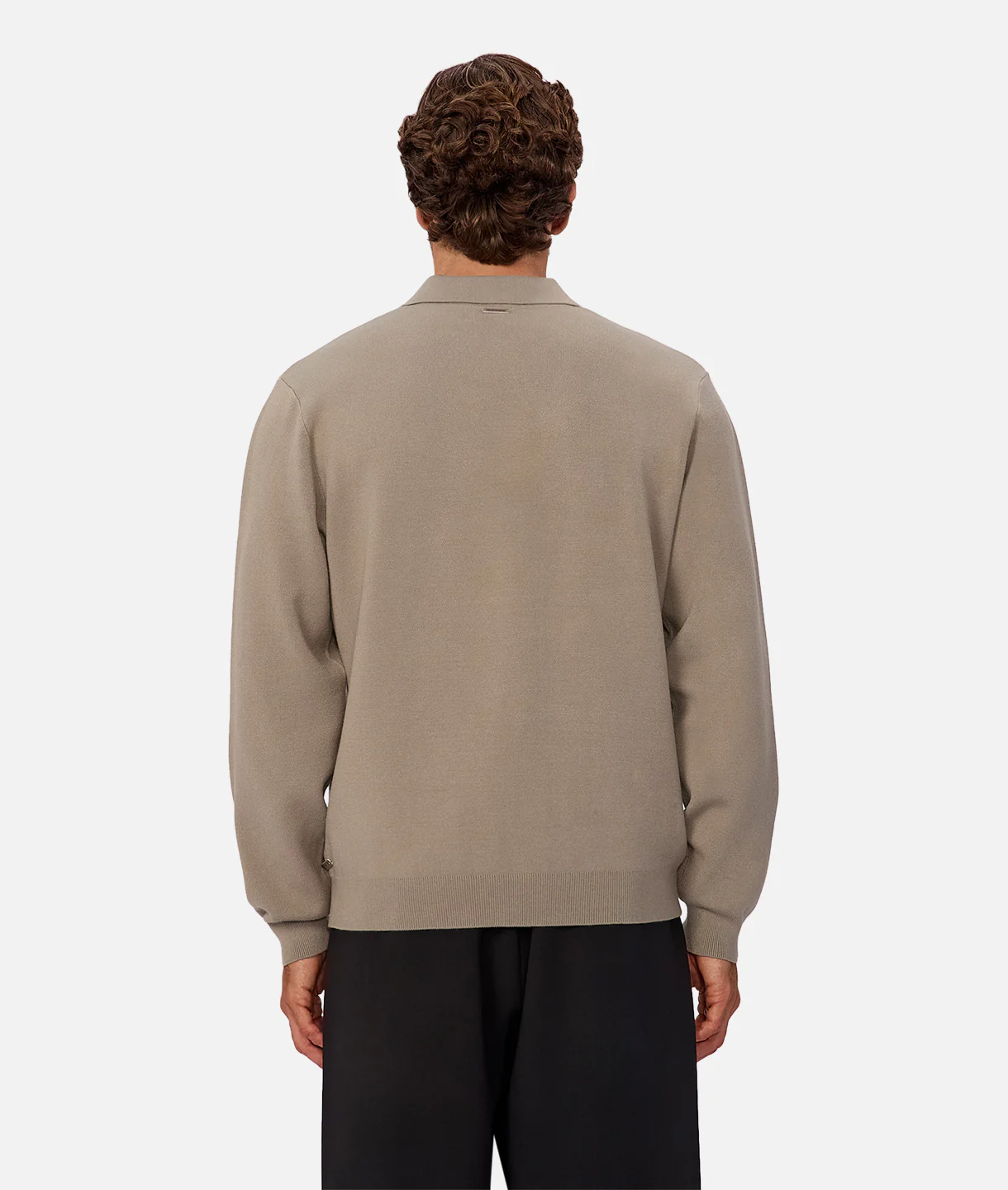 The Wynslow Polo Sweater - Sea Grass