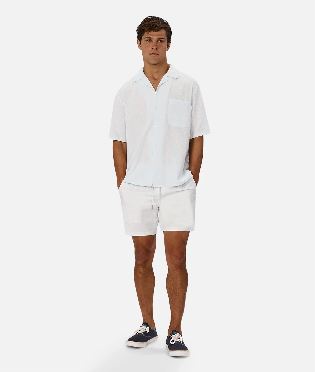 The Anguilla Swim Short - Sky Blue
