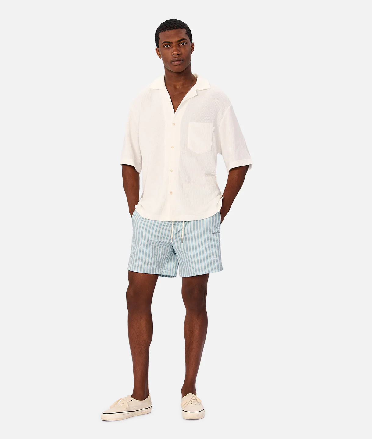 The Arkell Short Sleeve Shirt - White