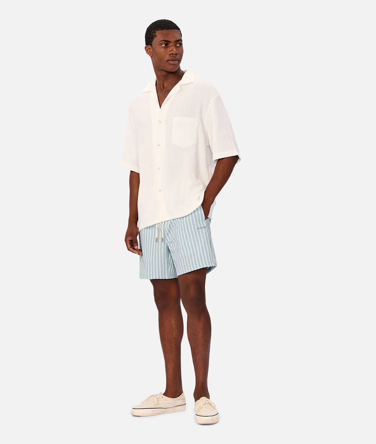 The Arkell Short Sleeve Shirt - White