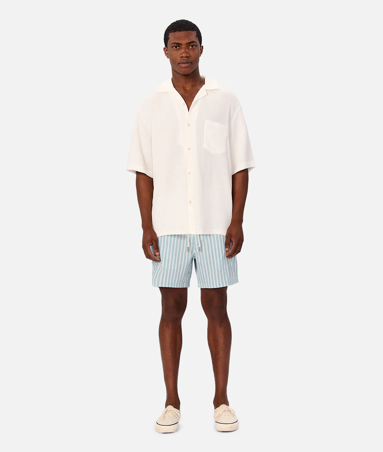 The Arkell Short Sleeve Shirt - White