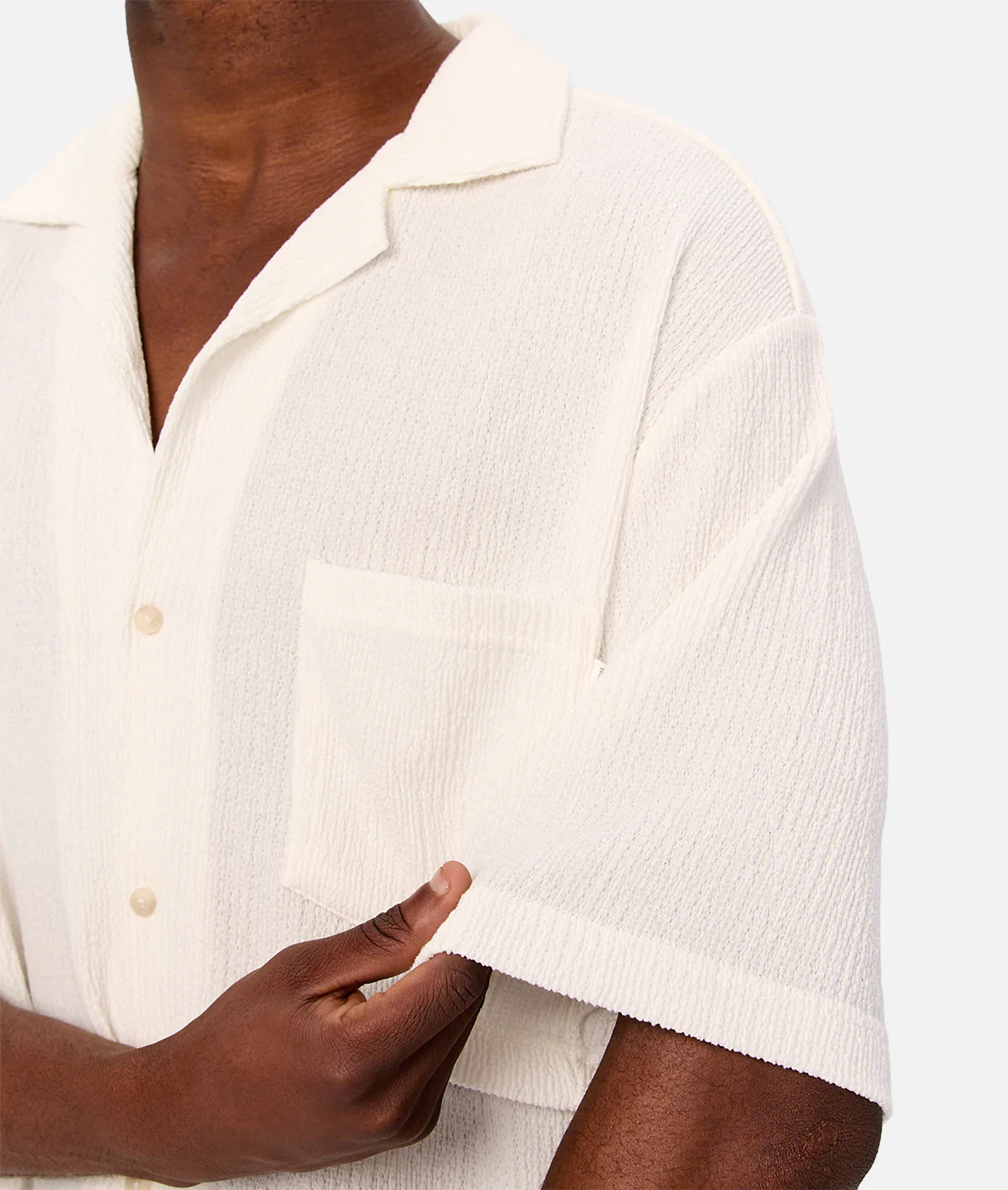 The Arkell Short Sleeve Shirt - White