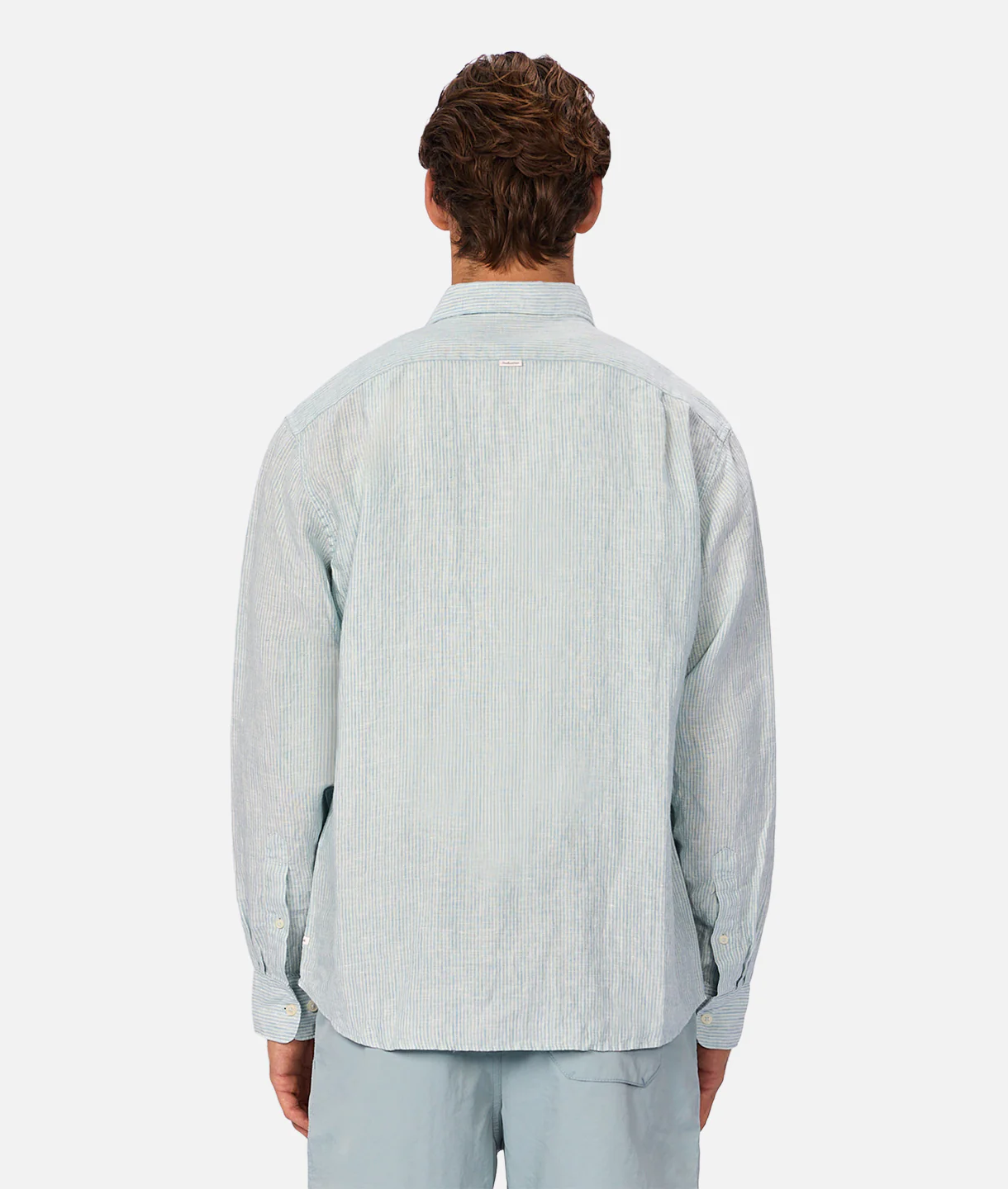 The Avignon Long Sleeve Shirt - Mint / Turquoise
