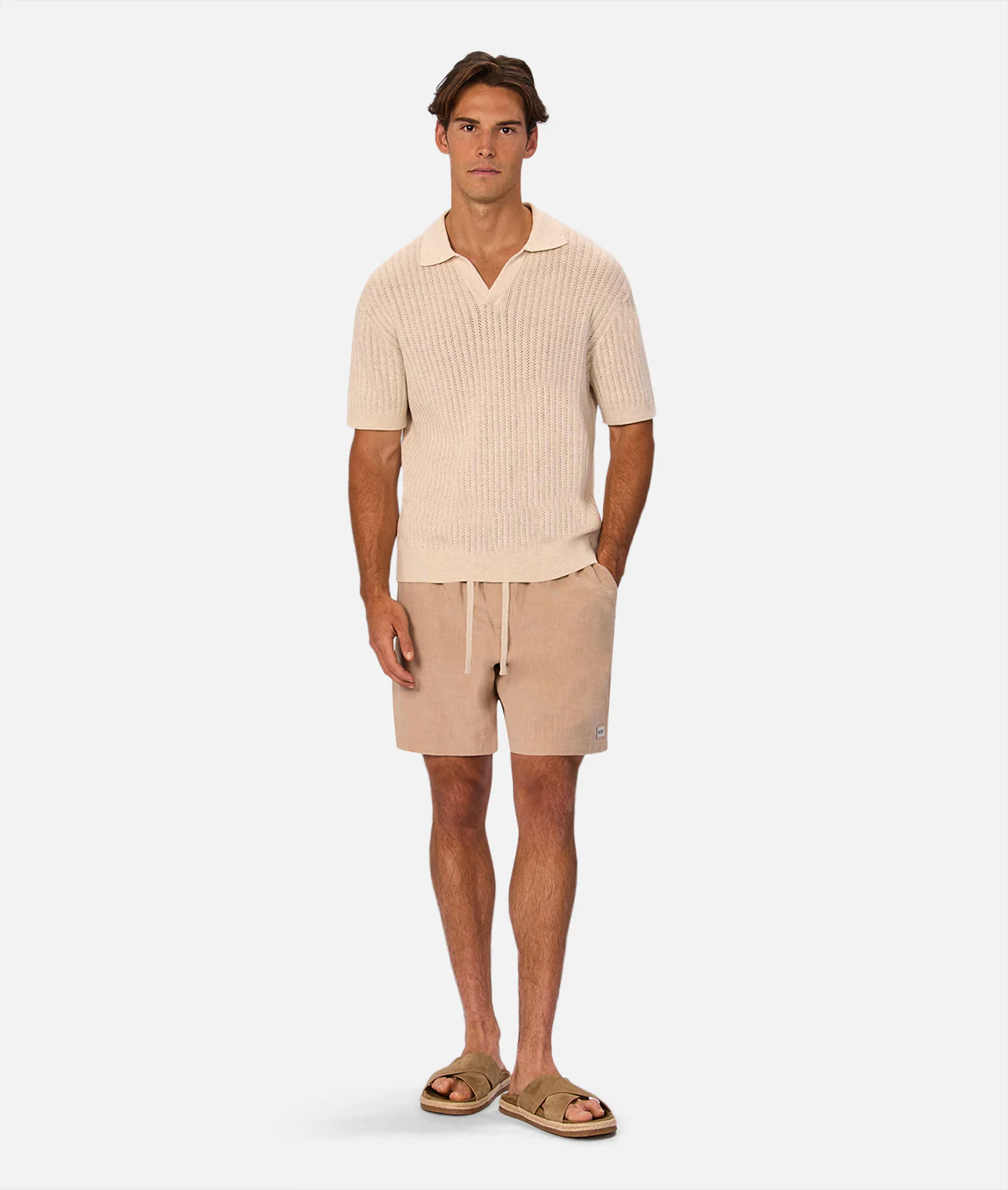 The Bellano Polo - Oatmeal Marle