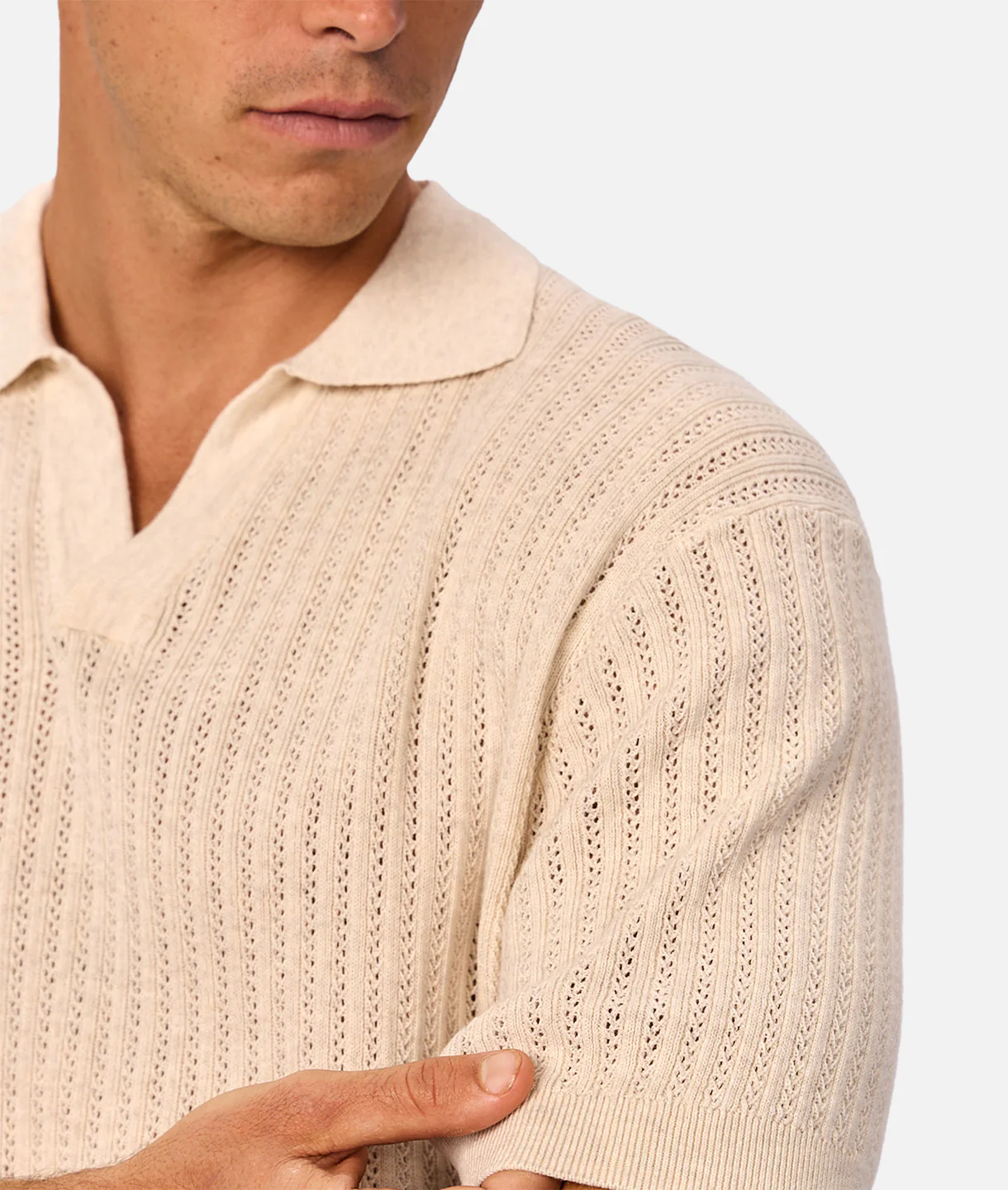 The Bellano Polo - Oatmeal Marle