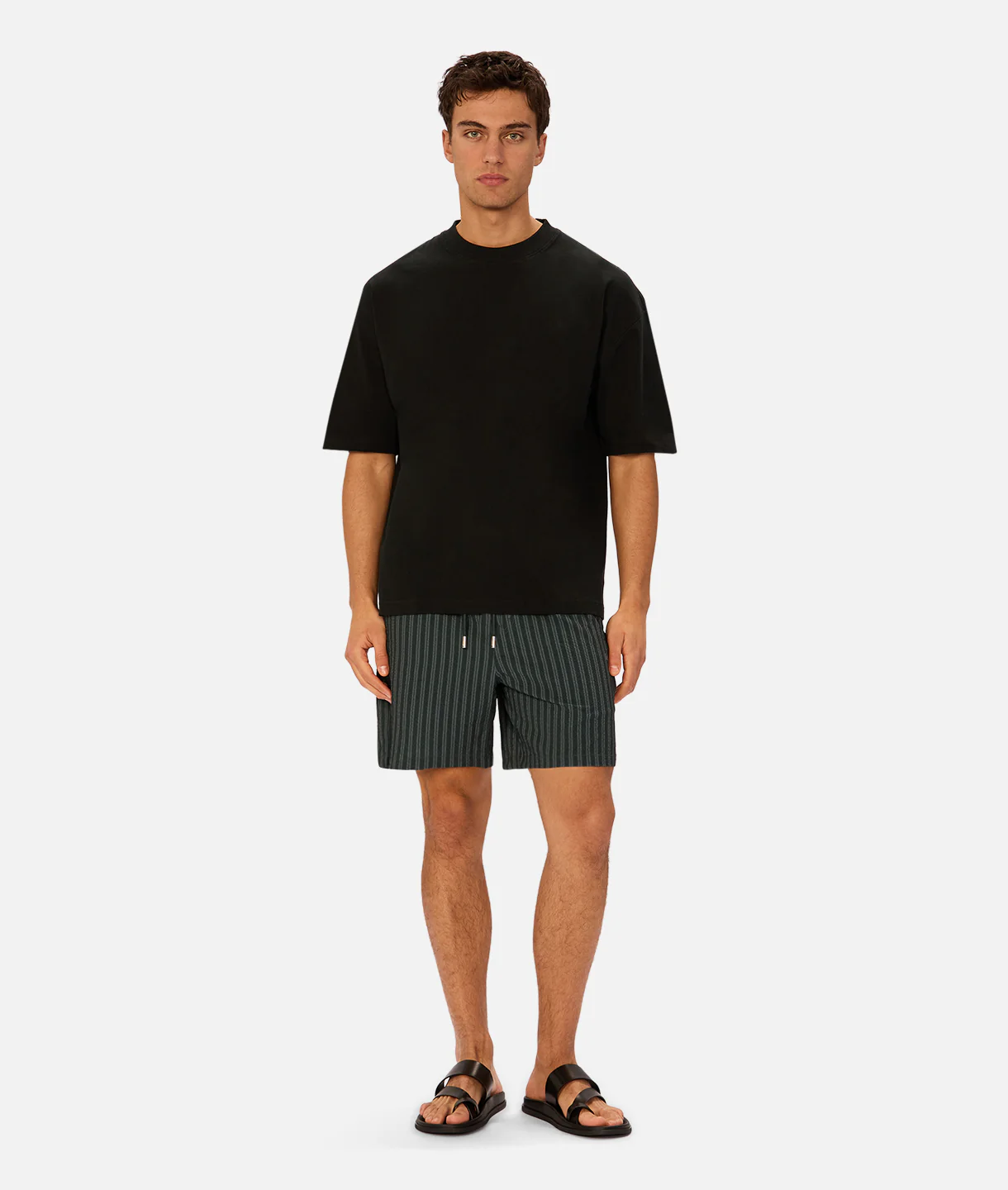 The Berkeley Swim Short - Dk Teal / Arctic