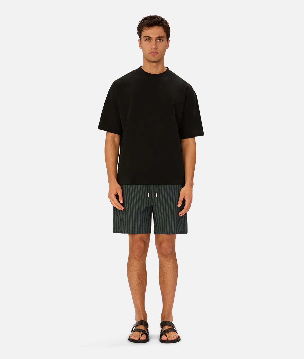 The Berkeley Swim Short - Dk Teal / Arctic