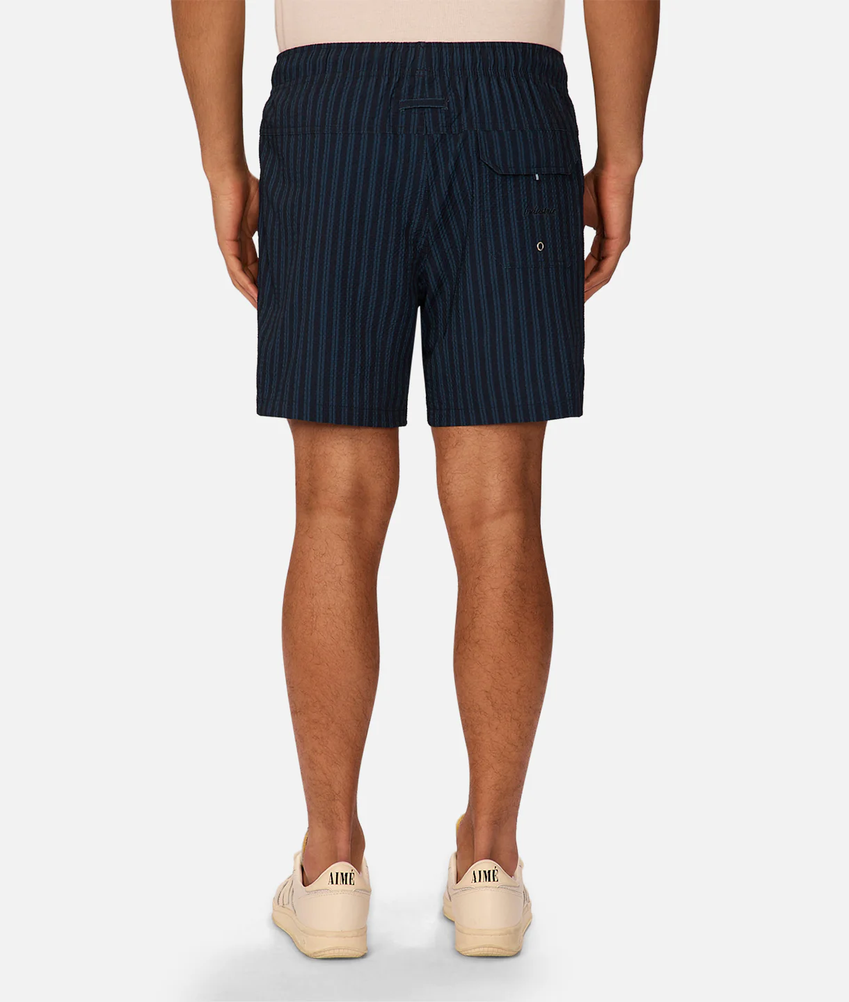 The Berkeley Swim Short - Mid Navy/Petrol