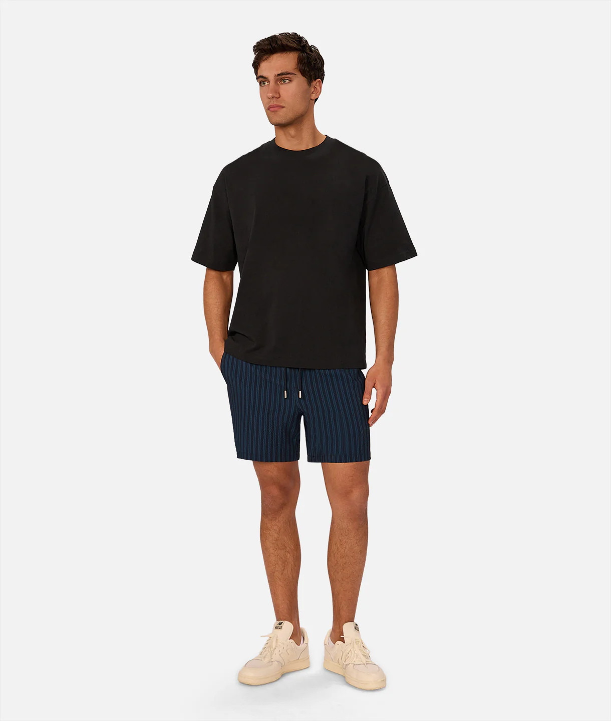 The Berkeley Swim Short - Mid Navy/Petrol