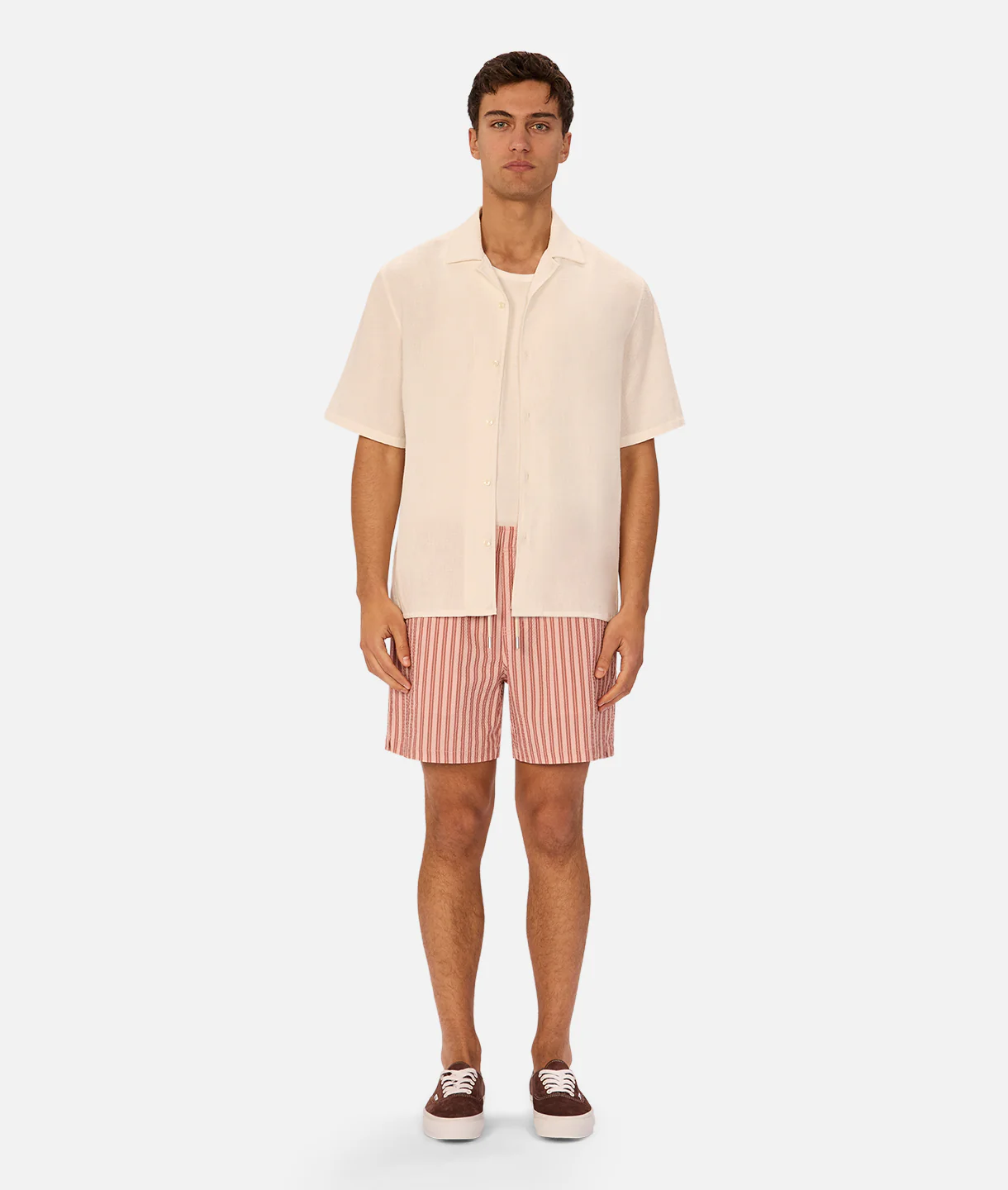 The Berkeley Swim Short - Rose/Red