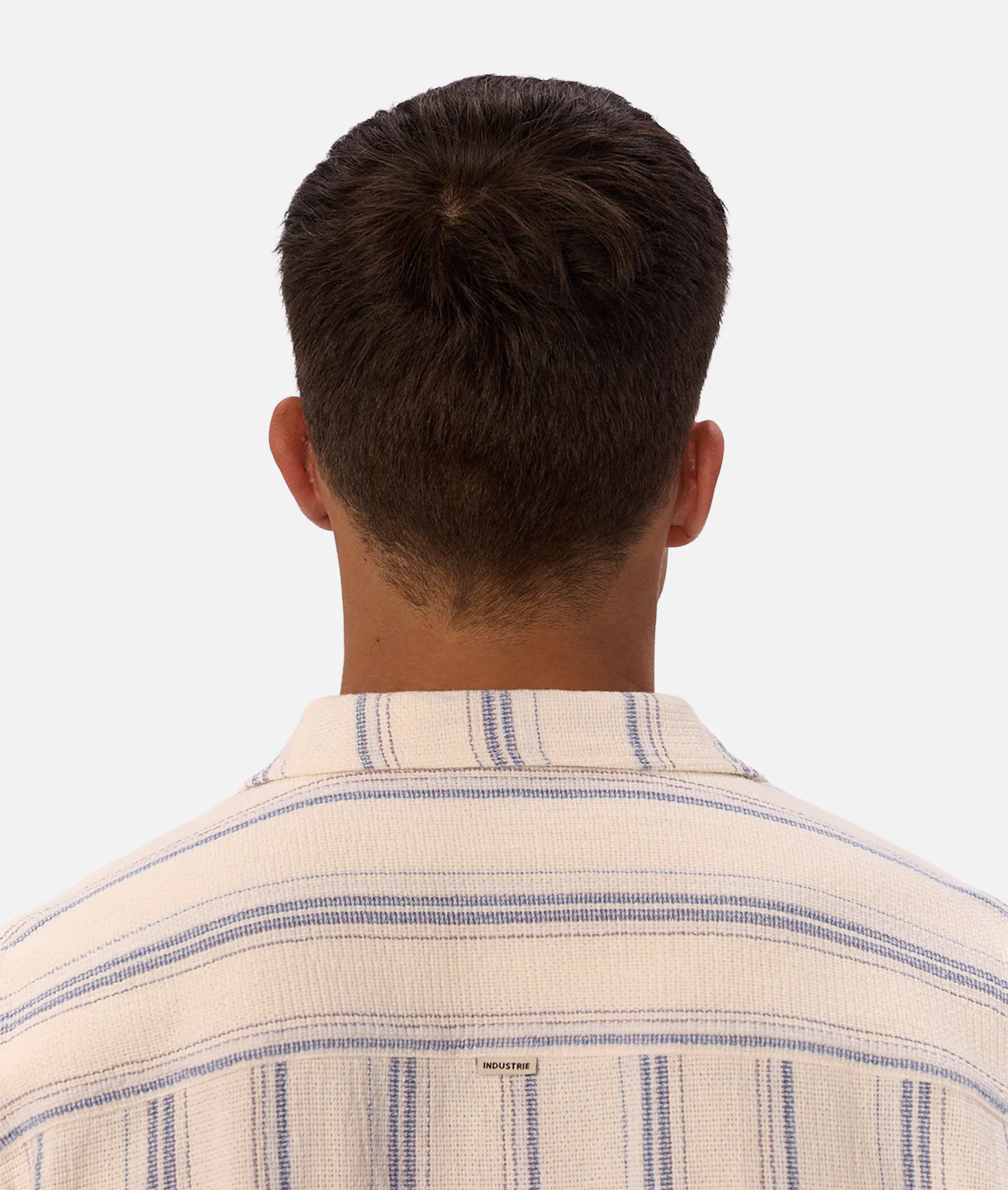 710-the-bowment-short-sleeve-shirt-natural-blue-combo-6.webp The Bowment Short Sleeve Shirt - Natural Blue Combo