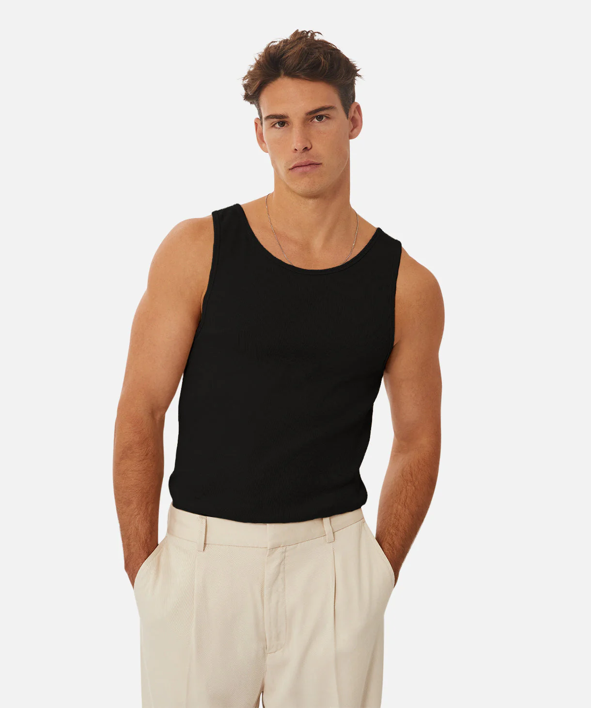 The Brando Basic Ribbed Tank Top