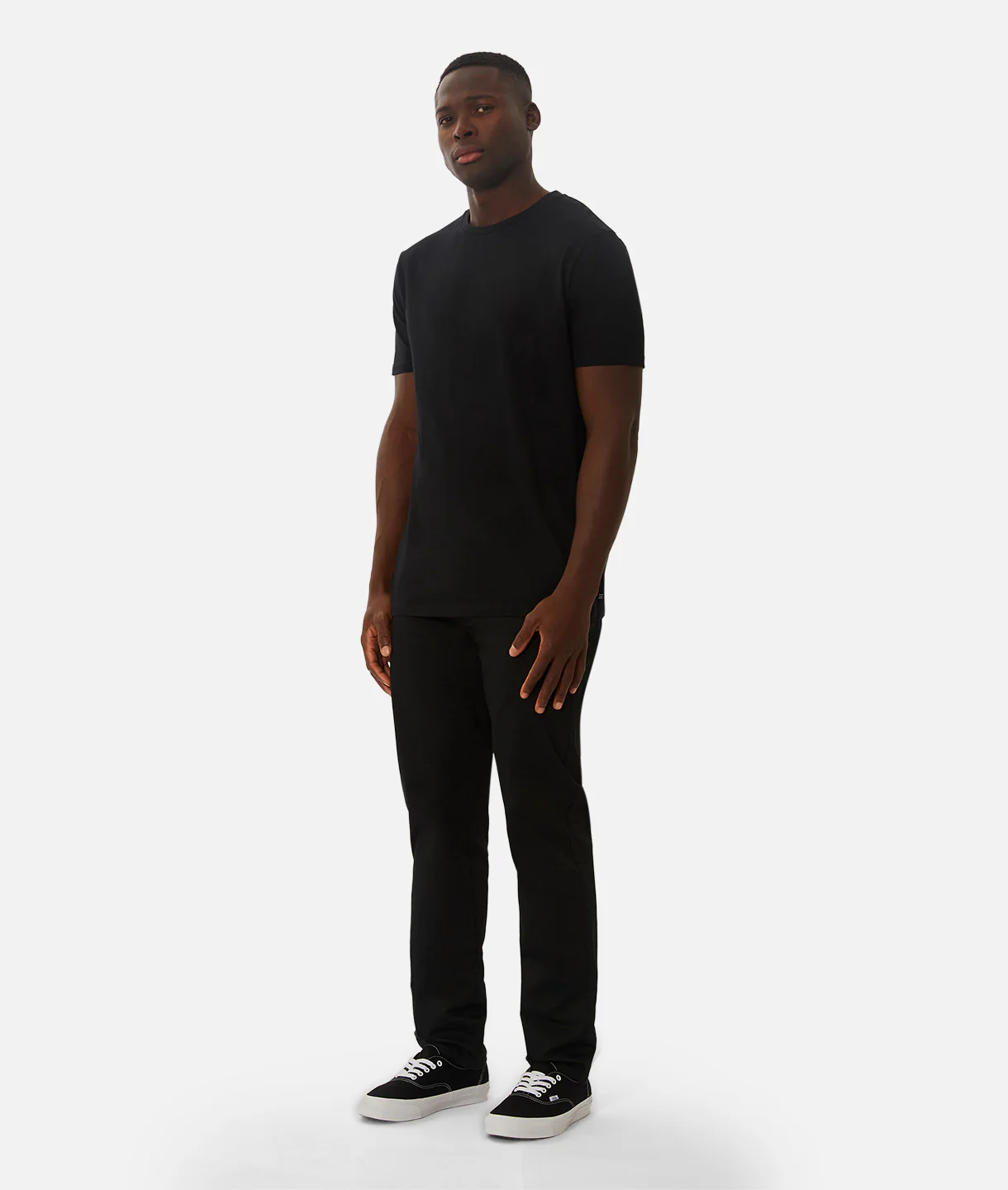 The Basic Crew Neck T-Shirt - Black
