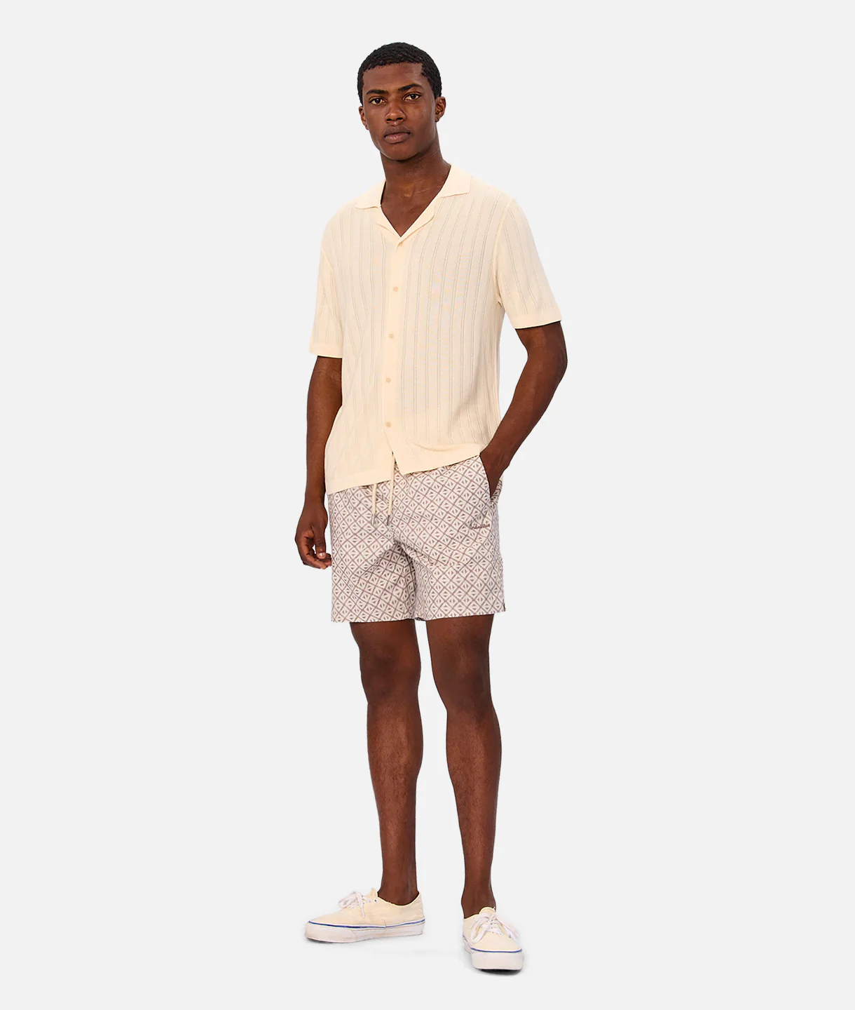 The Caicos Swim Short - Brown Combo