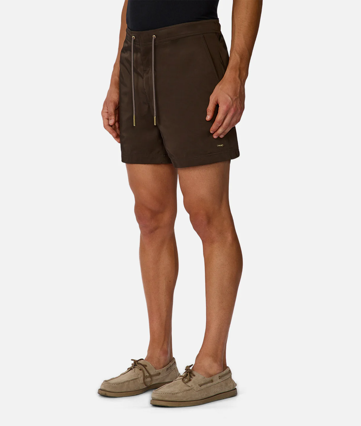 The Cannes Swim Short - Dark Chocolate