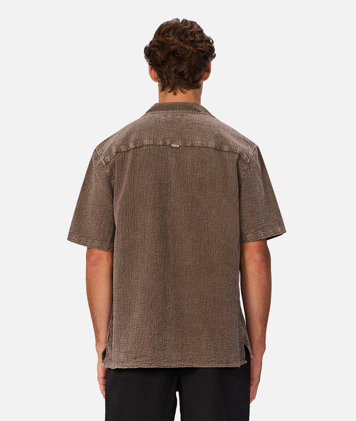 The Canyon Short Sleeve Shirt - Bark