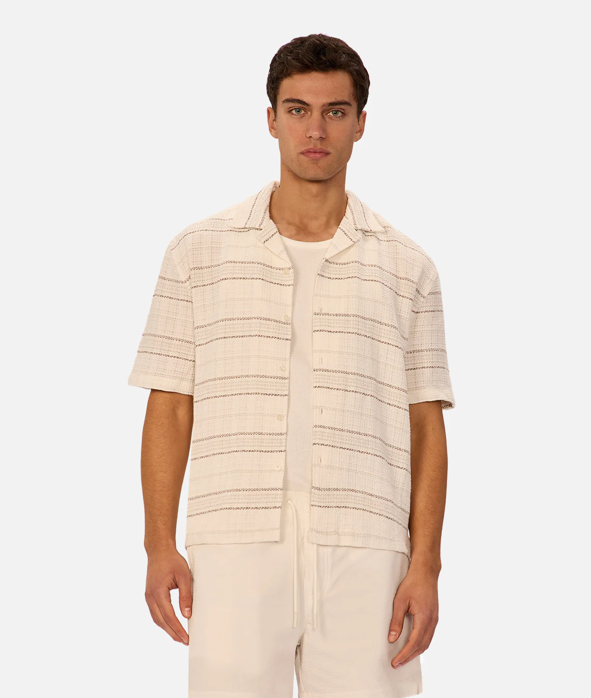 The Caparica Short Sleeve Shirt - Brown