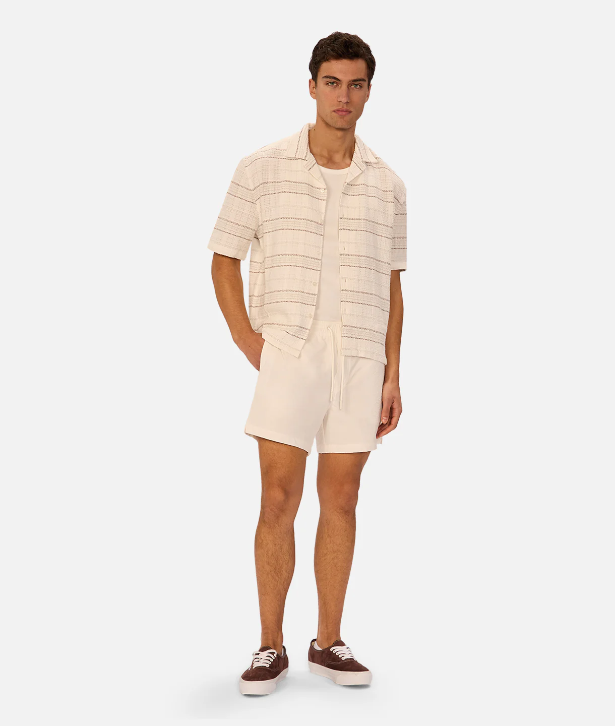 The Caparica Short Sleeve Shirt - Brown
