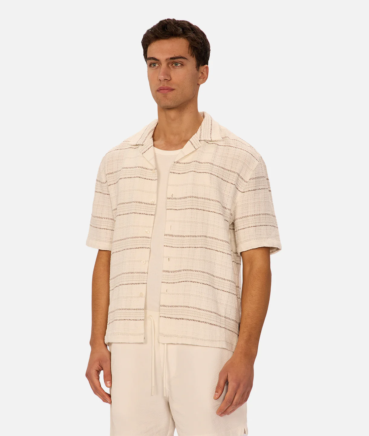 The Caparica Short Sleeve Shirt - Brown