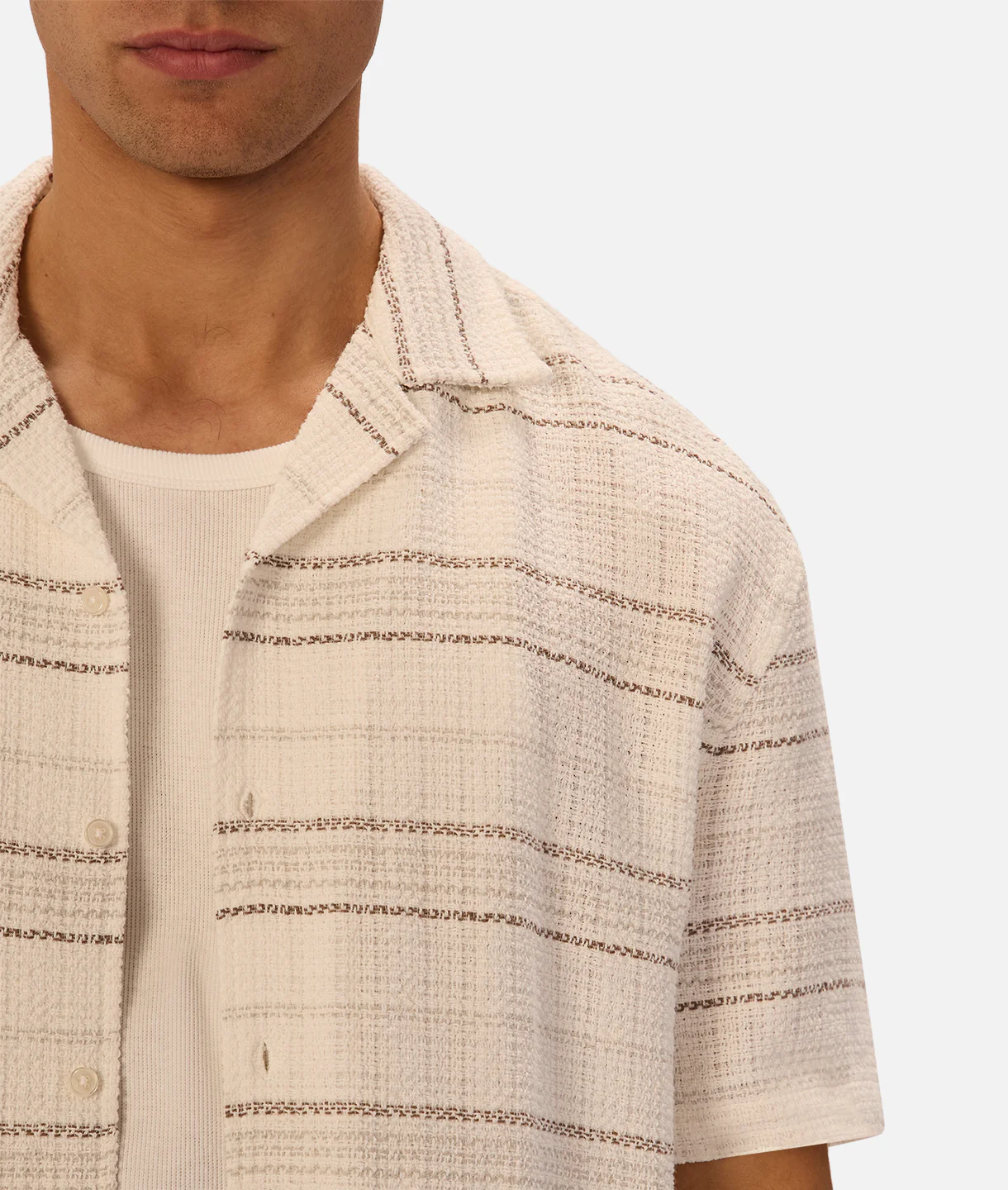 The Caparica Short Sleeve Shirt - Brown