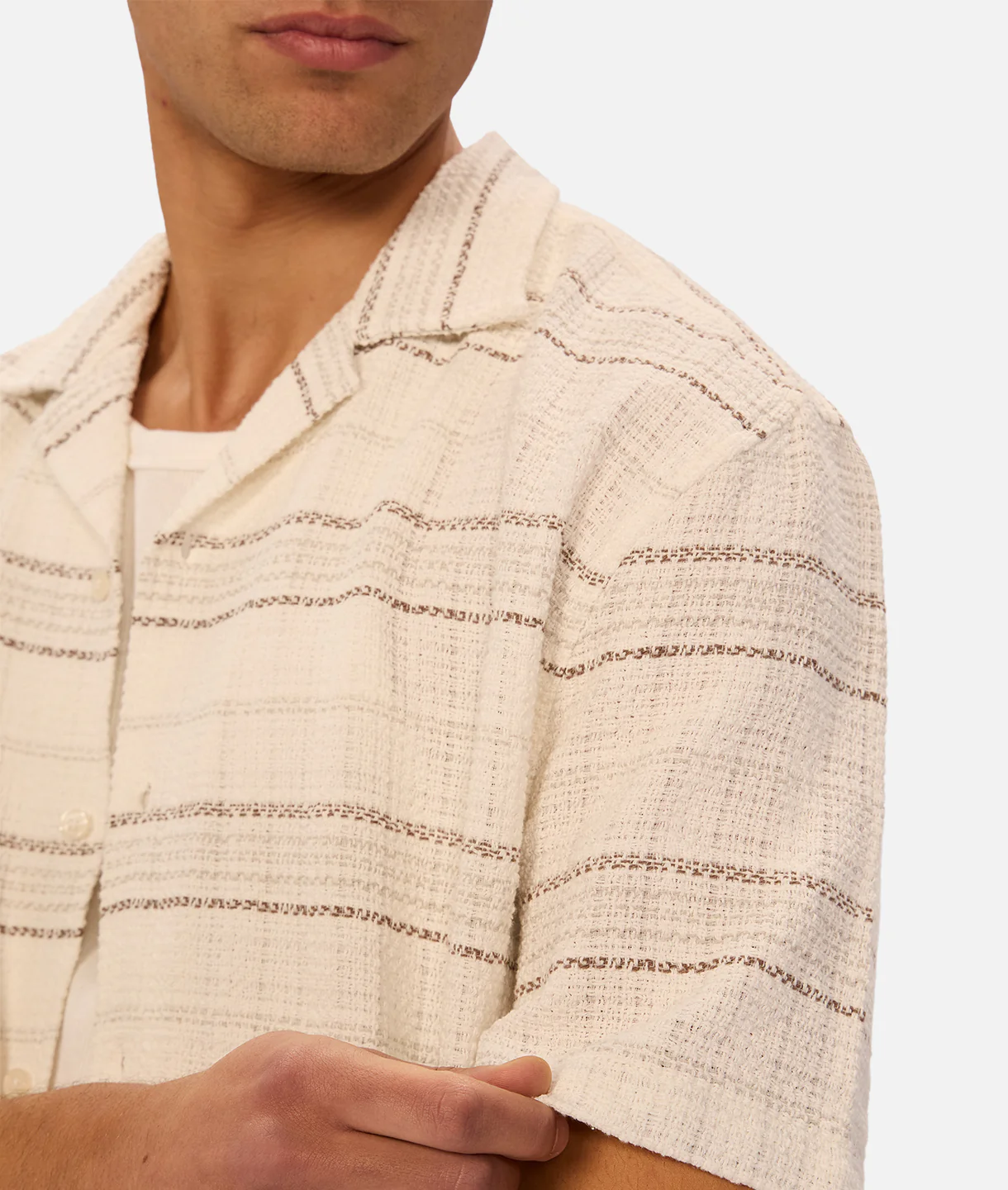 The Caparica Short Sleeve Shirt - Brown