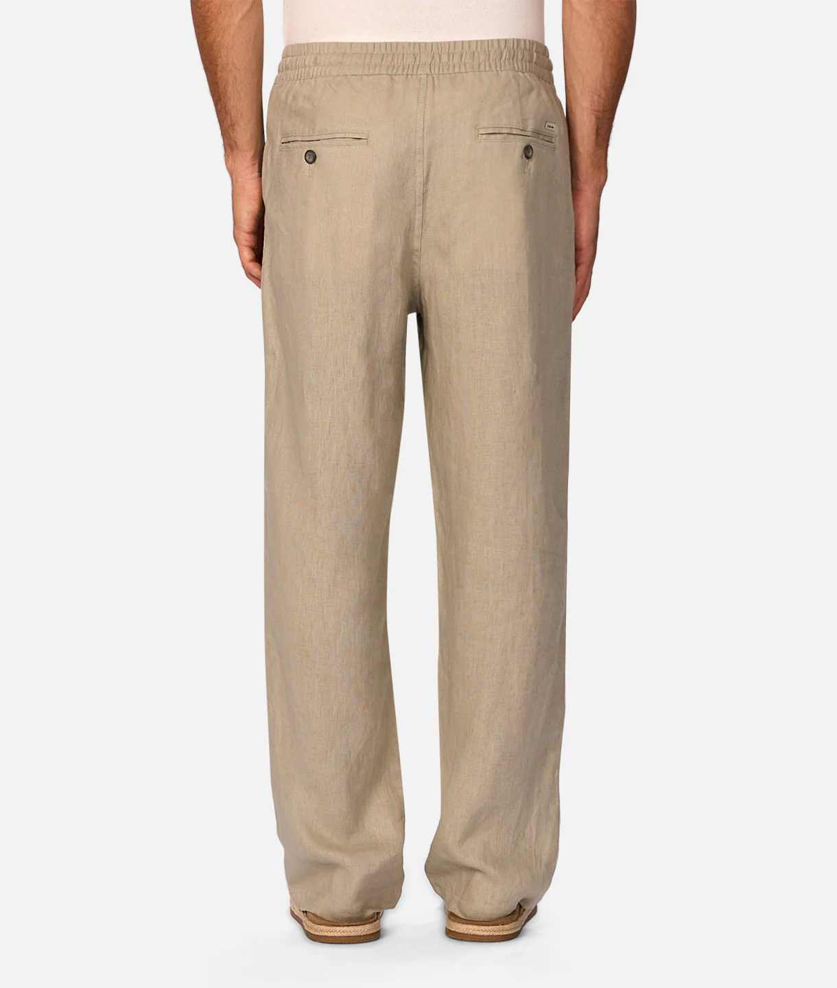 The Catania Linen Pant - Shallot