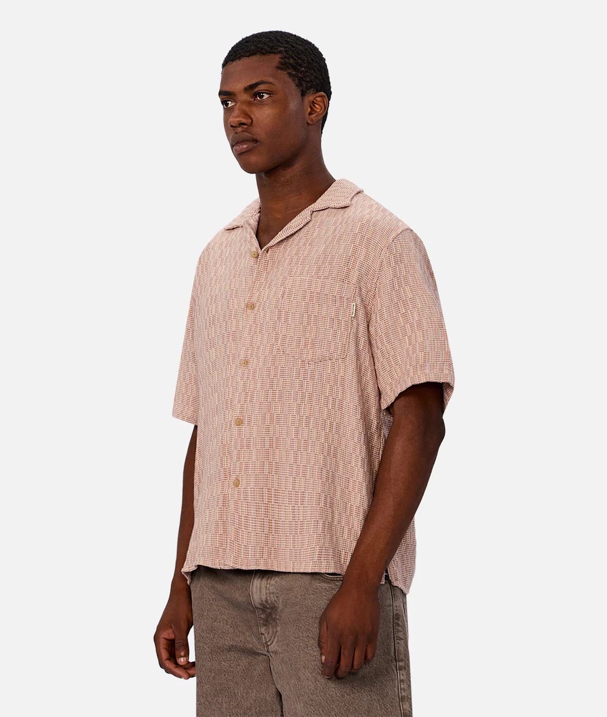 The Clinton Short Sleeve Shirt - Kidney Combo