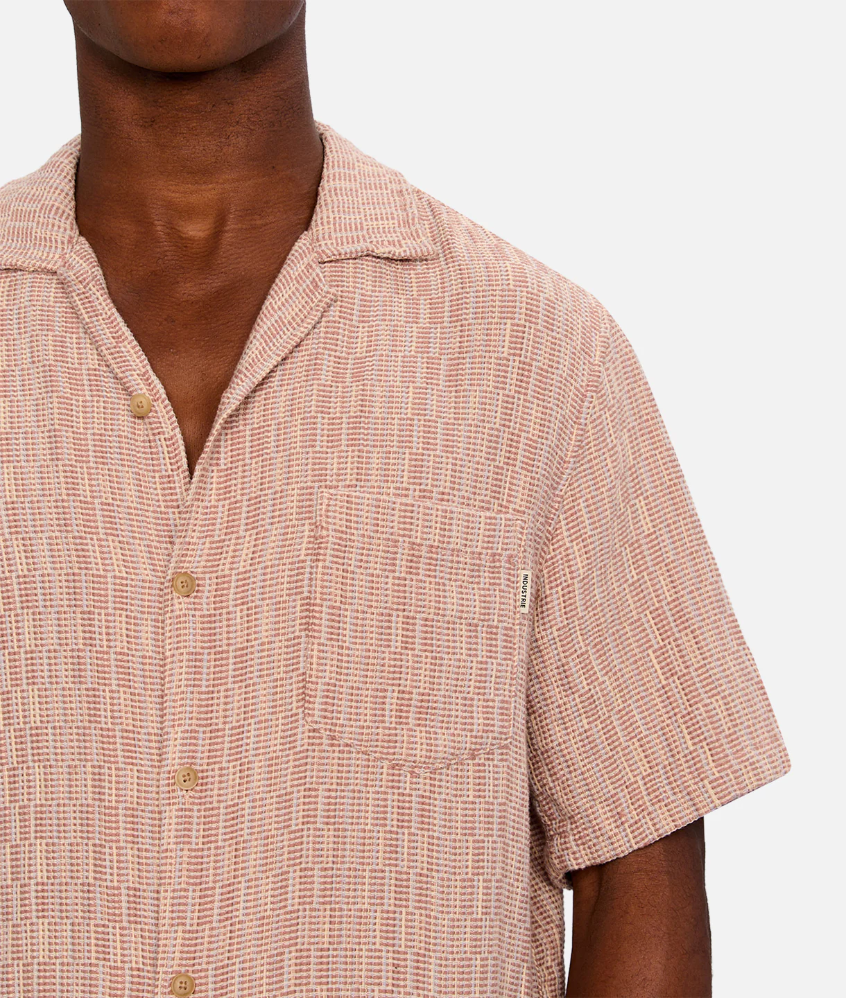 The Clinton Short Sleeve Shirt - Kidney Combo