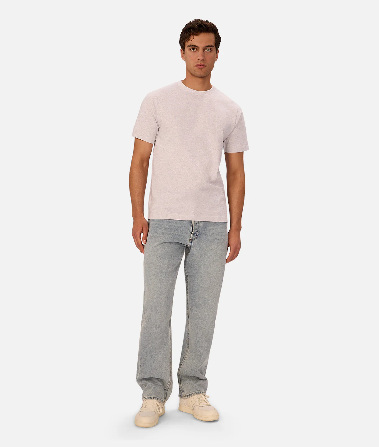 The Classic Crew T-Shirt - New Marle Grey