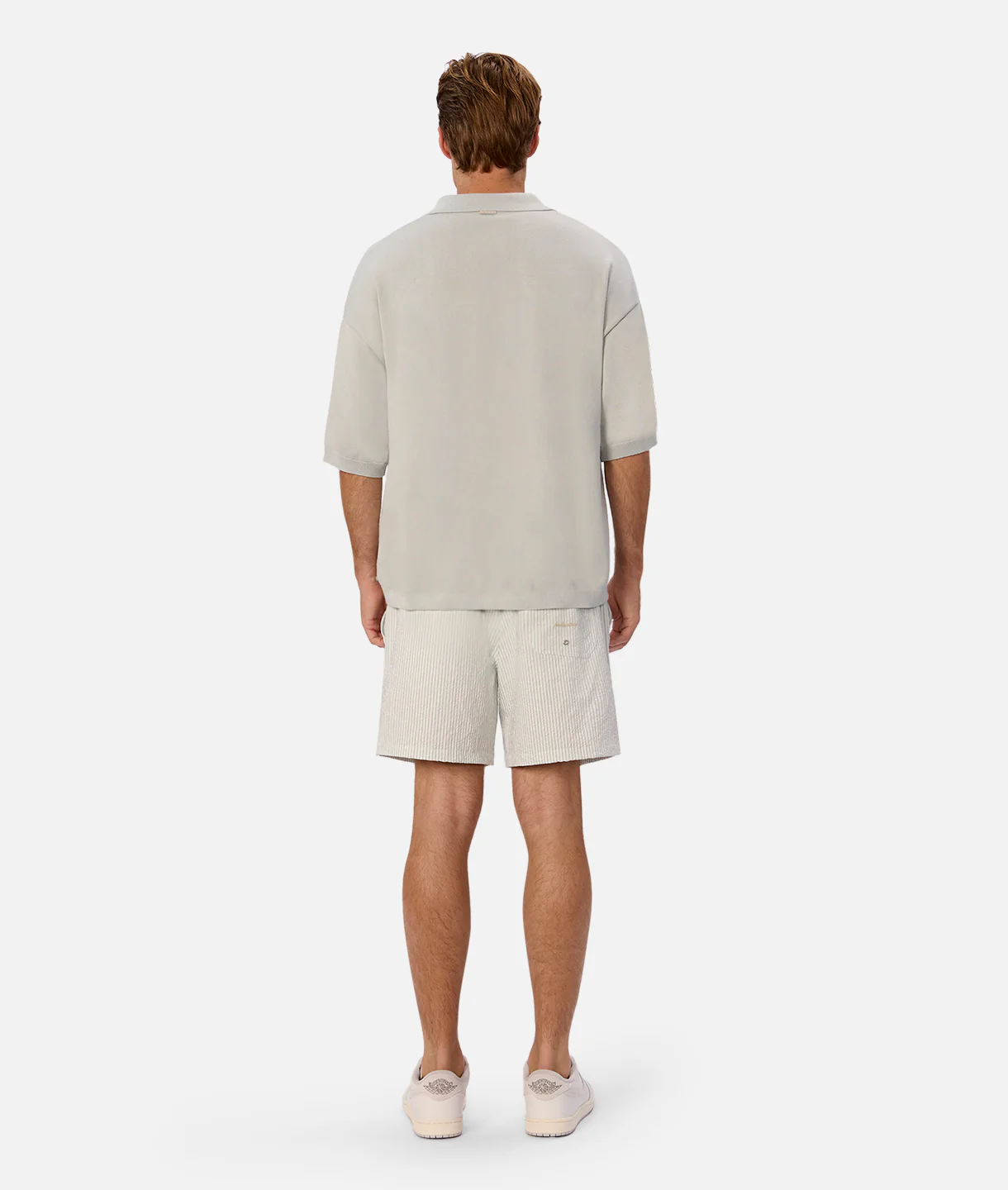 The Coressia Swim Trunk - Dew White